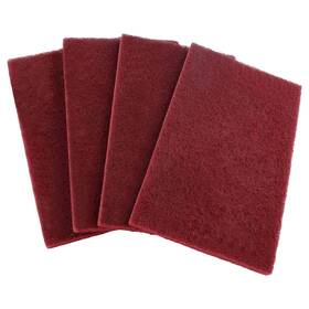 Zque0167 Harskiyer 4 Pcs 4.7 X 7.9 Inch General Purpose Scuff Pads 7447 Very Fine Sanding Hand