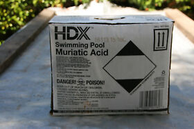 Hdx Muriatic Acid 2 Gallon Box New