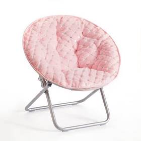 Heritage Kids 784857955422 Sequin Saucer Chair Pink