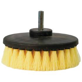 Hi-tech 650753015723 Drill Bit Attachment Brush Clean Seats Tires Floor Mats