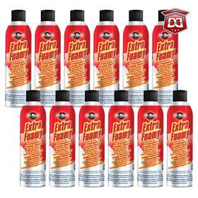 Ht-18003 Hi-tech Industries Extra Foamy Carpet And Upholstery Cleaner Car Seat 12 Pack