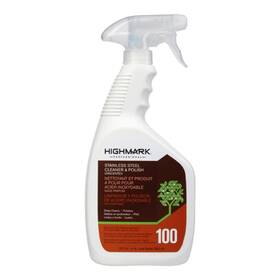 Om07311 Highmark Stainless Steel Cleaner And Polish 32 Oz Bottle Case Of 12
