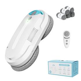 24003200pa Hixzap 765015971393 Window Cleaning Robot Suction Dual Ultrasonic Spray 85ml