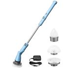 Hm204al Ellesye Electric Spin Scrubber Power Cordless Rechargeable Tile 619125691514