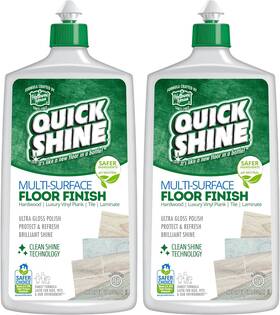 1200-00027e-b-p Holloway House Quick Shine Multi-surface Floor Finish-polish 27oz-2pk Safer Choice No Pfas