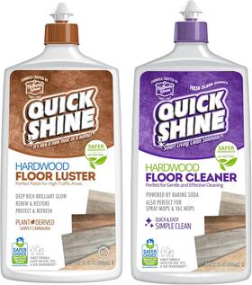 1206-00054a-b-p Holloway House Quick Shine Hardwood Floor Cleaner And Wood Polish With Plant-derived Carnauba