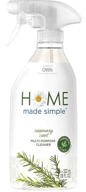Home Made 037000293729 Simple Multi-purpose Cleaner Rosemary Scent 18 Fl Oz