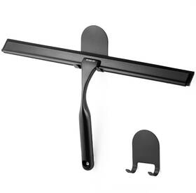Mb-sq12 Home So Shower Squeegee In Matte Black Effective Rubber Blade