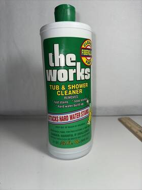 65160wk Homecare Labs The Works Tub And Shower Cleaner 32fl Oz New