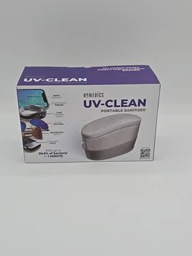 San-b100-rd Homedics Uv-clean Portable Sanitizer Open Box But New Never Used