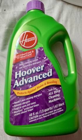 Hoover 073502510360 Advanced Carpet And Upholstery Detergent 48 Oz New