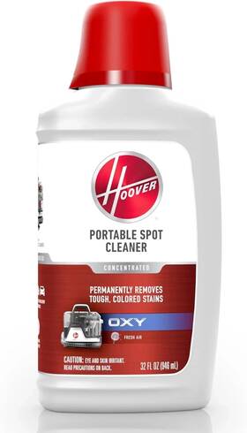 Hoover 445055169129 32 Oz. Oxy Portable Spot Cleaner Solution For Cleaners Removes Co