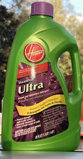 Hoover 719881171081 New Steamvac Carpet And Upholstery Detergent Ultra 48 Ounce
