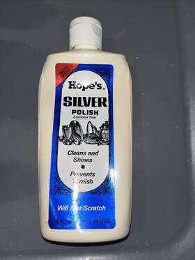 Hope S 026214090033 Vintage 1980s 1987 Silver Polish 6oz Collectible Movie Prop Advertising