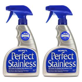 Hopes 026214561366 Perfect Stainless Steel Cleaner 22-ounce Streak-free Self- Polishing