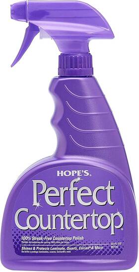 Hopes 445001695634 Perfect Countertop Cleaner And Polish 22-ounce Streak-free Multi-surface