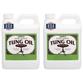 Hopes 786830388203 100% Pure Tung Oil Food Safe Premium Waterproof Natural Wood Finish And Sea