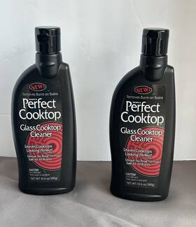 Hopes Perfect Cooktop 026214560642 2 Glass Burn Stains Cleaner No-rinse Formula 10.6 Oz