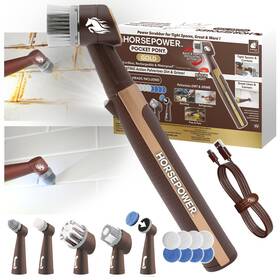 18039 Horsepower Waterproof Cordless Oscillating Power Scrubber For Deep Cleaning And Detailing