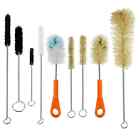 Houseables Bottle Brush Tube Cleaning Set 9 Pieces Nylon Natural Sy 641020333824