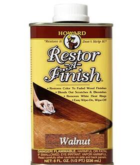 Rf4008 Howard Products 088682080046 Restor-a-finish 8 Oz Walnut Fluid Ounces