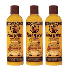 Howard Products 644766069743 Feed-n-wax 16oz