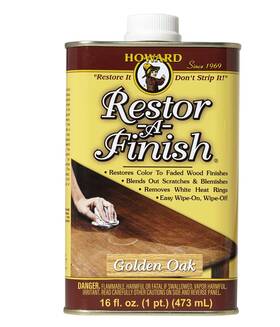 Rf3016 Howard Products 885534714964 Restor-a-finish 16 Fl Oz Pack Of 1 Golden Oak