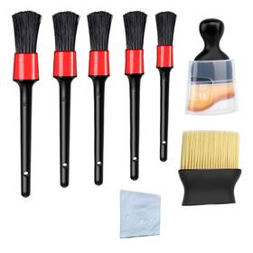 Huadu 710946636811 7pcs Auto Car Detailing Brush Set Interior Cleaning Kit For Clean Inch