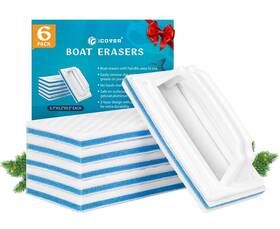 I Cover 970110741534 Boat Scuff Erasers Sponge With Handle For Cleaning Mark Dirt Long-lasti