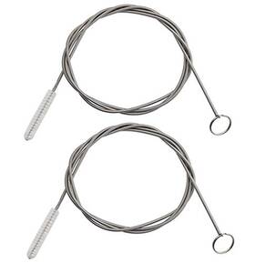 Iceyli 761344670143 2 Pack 60 Inch Long Flexible Tube Cleaning Brush Stainless Steel And Nylon B
