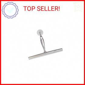 58740m2 Idesign Zia Metal And Plastic Bathroom Squeegee For Shower Glass Doors Floors