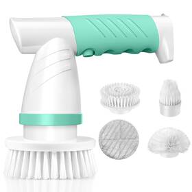 Hh-02 Iezfix Electric Spin Scrubber Bathroom Cleaning Brush Shower Portable Recha
