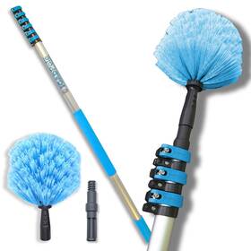 Igad 060778120572 24foot High Reach Cobweb Duster Kit With 524ft Extension Pole Dewebber Brush Ind