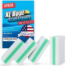 Impresa 850008283666 Boat Scuff Eraser 4 Pack - Xl Cleaner Made In Usa- Effectively