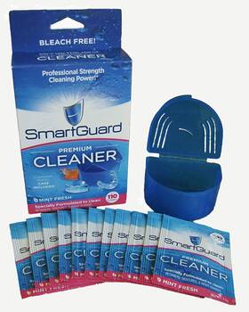 Inc. 445009447495 Smartguard Premium Cleaner Crystals And Case Mint Fresh 110 Cleanings Remove Stain
