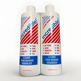 Incredible 609786676944 2 Pack Stain Remover Cleaner Deodorizer 1 Pint New