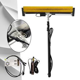 057192mai Intsupermai Electric Solar Panel Cleaner 5m Roller Brush Photovoltaic Scrubbing Tool 110v