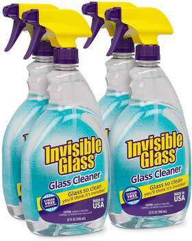 Invisible Glass 445034657692 92194-4pk Premium And Window Cleaner For Auto Home Cle