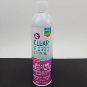 Invisible Glass 793165910146 91014 19-ounce Clear Plastic Cleaner Protectant And Polish