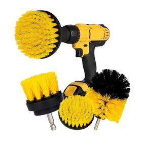 Trb1248 Ip Drill Brush Attachments Power Scrubber 3 Pack All Purpose Cleaning Scru