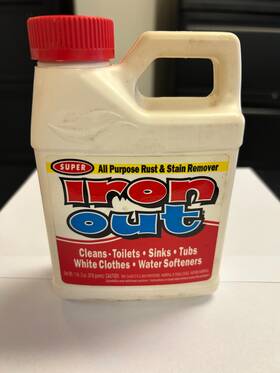 Iron Out 076168000015 Super Powder Rust And Stain Remover 1 Lb 2 Oz