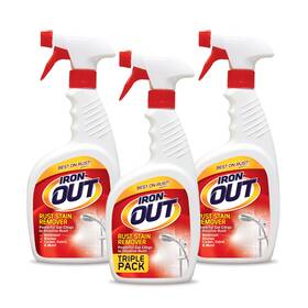 Iron Out Li0324pn-b Rust Stain Remover Spray Gel Removes Stains In Bathrooms Kitchens Lau
