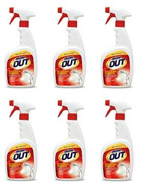 Li0624pn Iron Out Best Rust Stain Remover Gel Spray 24 Fl Oz Bottle 6-pack Free Shipping