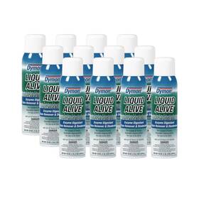 33420 Itw Dymon Pack Of 12 Liquid Alive 20oz Aerosol Carpet Stain Cleaner/deodorizer