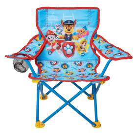 602791-1soc Jakks Pacific Paw Patrol Kids Camping Chair Camp Fold N Go With Carry Bag