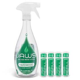 Jaws 090165341032 4 Pack 27 Oz. Hardwood Floor Streak Free Concentrate Spray Bottle Cleaner Refill