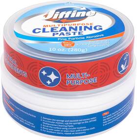 Jiffine 705353061295 Glass Stove Top Cleaner Kit - 10 Oz Non-scratch Polish And Tough Stain Remover