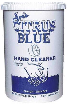 501-p Joes Hand Cleaner - 4.5 Lb.citrus Blue Plastic Self Dispensing Can