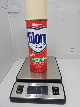 Johnson 046500007118 Vtg Sc Wax Glory Rug Cleaner 22 Oz Unscented 1985 Prop Carpet Nearlyfull