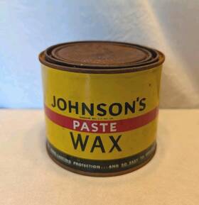 41010 Johnson Sc Paste Wax Usa 90% 1 Lb 5.3 Oz Long Lasting Protection Discontinued